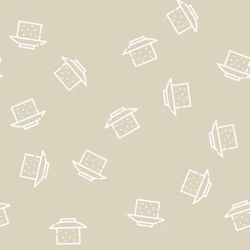 Tofu cheese line icon vector symbol illustration Stock Illustration
