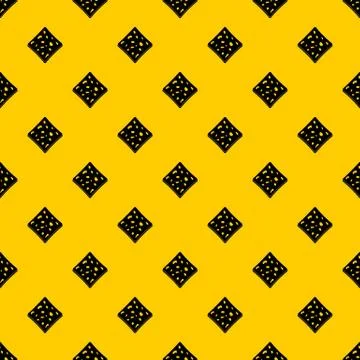 Tofu fresh block pattern vector Illustrazione stock