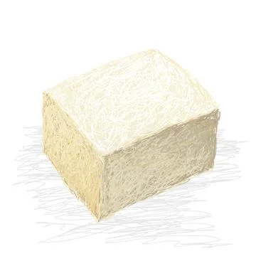 Tofu Stock Illustration