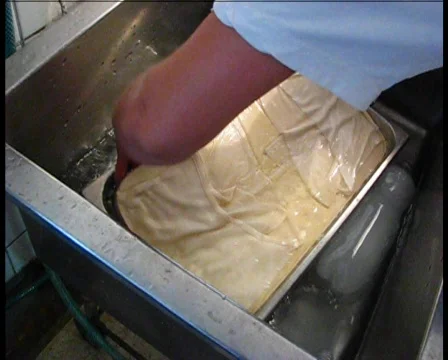 Tofu production Stockbeeldmateriaal 280355