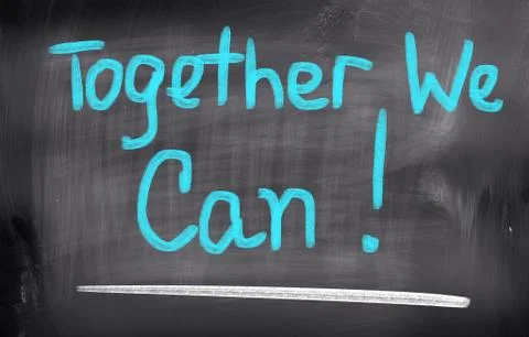 Together concept Illustrazione stock