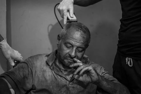 Together to save a human in Egypt, Cairo - 10 Oct 2018 Stock Photos