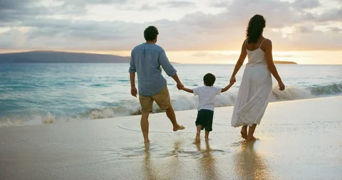 Together at sunset Stock Footage 105157455