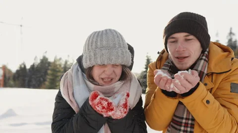 Together, they create a great mood, immersing themselves in an inspiring world Stock Footage 249276938