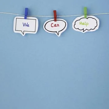 Together we can help concept. Resolution and high quality beautiful photo Stock Photos
