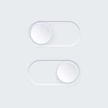 Toggle button icon Illustrazione stock