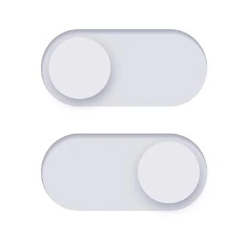 Toggle button icon Illustrazione stock