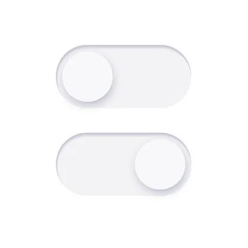 Toggle button icon Illustrazione stock