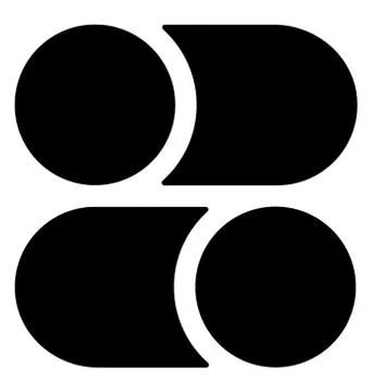 Toggle Button Vector Stock Illustration