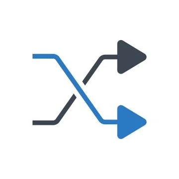 Toggle glyph color icon 스톡 일러스트