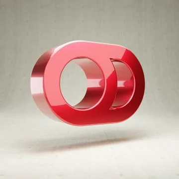 Toggle Off icon. Red glossy metallic Toggle Off symbol isolated on white conc イラスト素材