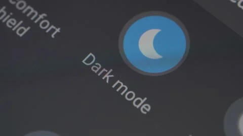 Toggle icon on Smartphone Display Screen Stock Footage 314852474