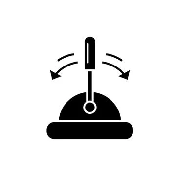 Toggle switch black icon, vector sign on isolated background. Toggle switch イラスト素材