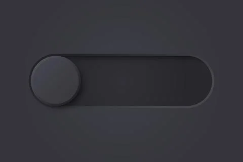Toggle Switch for On Off Controls, Vector Illustration. Settings and User Stock Illustration