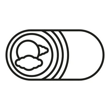 Toggle switch graphic depicting light mode interface Illustrazione stock