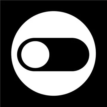 Toggle switch icon 스톡 일러스트