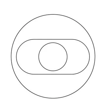 Toggle switch icon Illustrazione stock