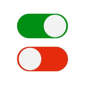 Toggle switch icon Illustrazione stock