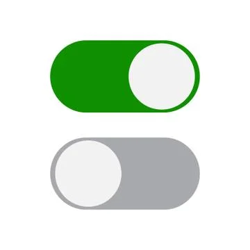 Toggle switch icon Stock Illustration