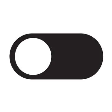 Toggle switch icon Illustration design Stock Illustration