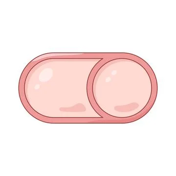 Toggle switch Stock Illustration