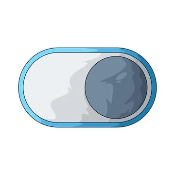 Toggle switch illustration Stock Illustration