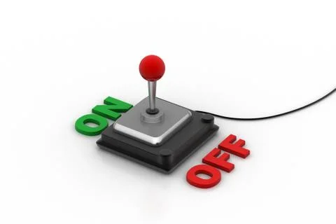 Toggle switch for power on off electric device 無料イラスト素材