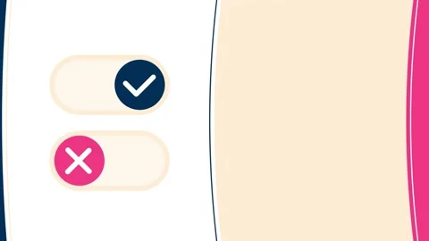 Toggle for task status animation Video stock 173091482