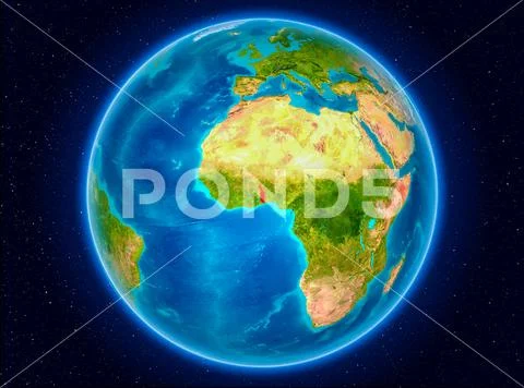 Togo on Earth Stock Photos