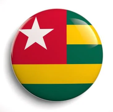 Togo flag Stock Illustration