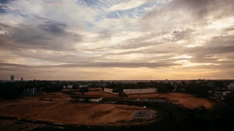 Togo Sunset Stock Footage 79831090