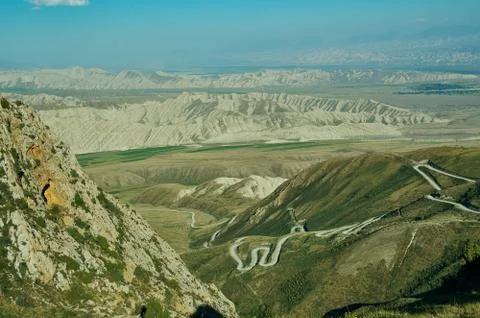 Toguz-Toro pass Foto stock