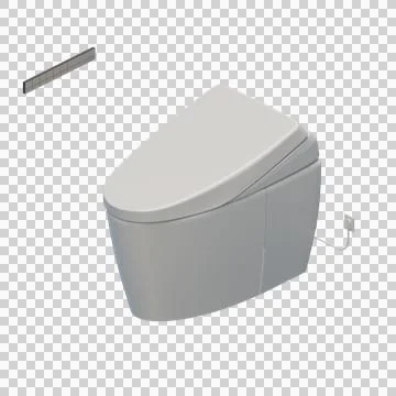 Toilet 3D Design  Element Stock Illustration