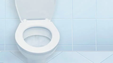 Toilet in the bathroom. Background. 動画素材 86469151