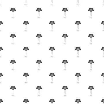 Toilet brush pattern vector seamless Stockillustratie