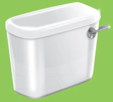 Toilet Cistern Stock Illustration