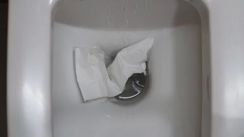 Toilet Flush Stock Footage 123129558