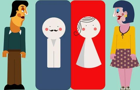 Toilet Stock Illustration