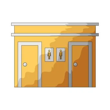 Toilet illustration Stock Illustration