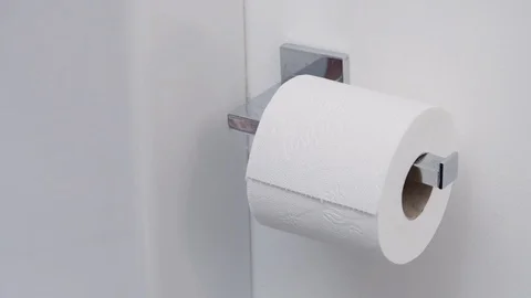 Toilet Roll Video stock 117065366