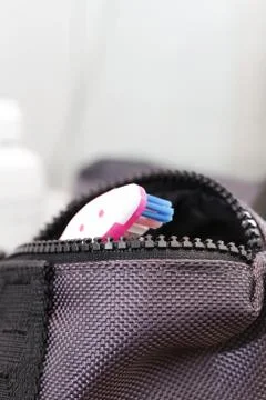 Toiletry bag Stock Photos