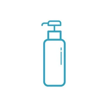 Toiletry Bottle Illustration