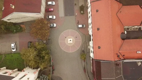 Tokaj's main square Stock Footage 120366397