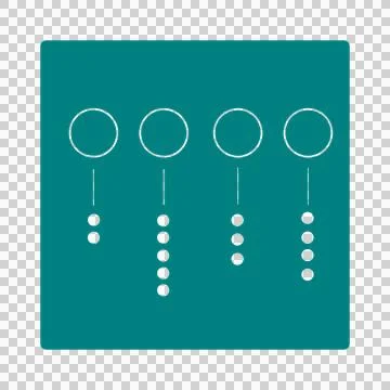 Token Embedding Layer Diagram — NLP Vector Representation Stock Illustration