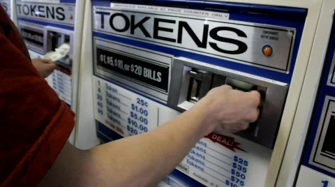 Token Machine Video stock 692171