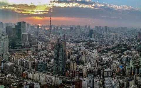Tokio Panoramic Stock Photos