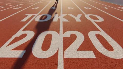 Tokyo 2020 스톡 일러스트