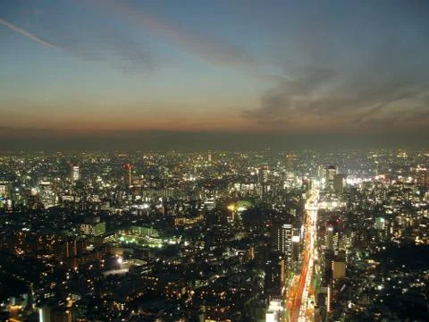 Tokyo from above Stock Photos