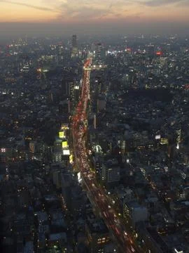 Tokyo from above Stock Photos