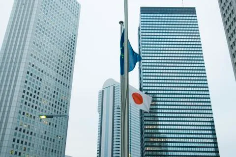 Tokyo background Stock-Fotos